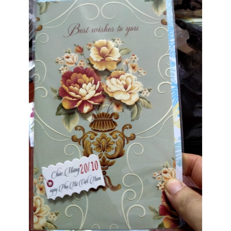 THIỆP NỔI 3D Có thể thay thế ngày TẾT, 20-11,8-3, 20-10,Sinh nhật, chúc mừng