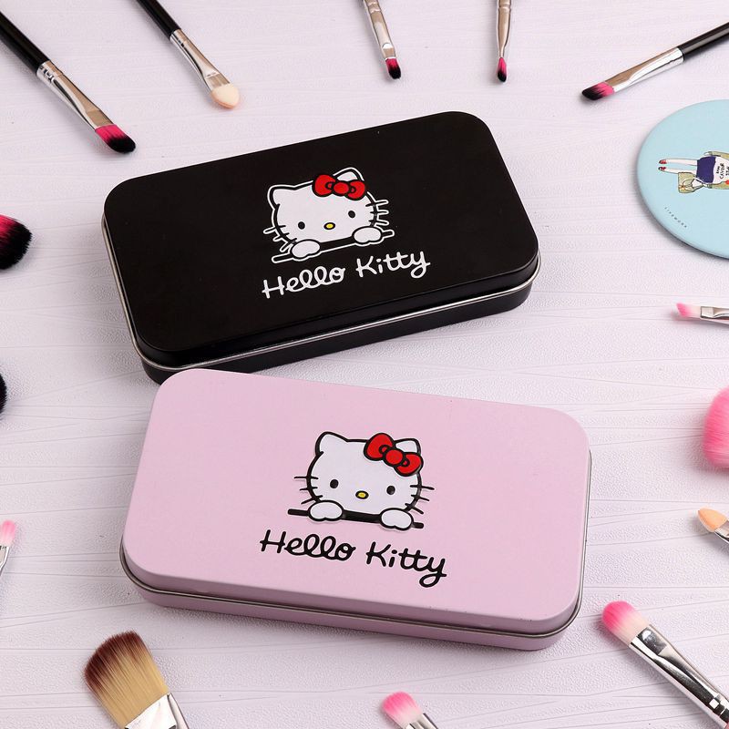 [ Hàng Cao Cấp] Bộ Cọ Trang Hello Kitty Chuyên Nghiệp Cao Cấp 7 Cây, Dành Cho Trang Điểm Cá Nhân | BigBuy360 - bigbuy360.vn