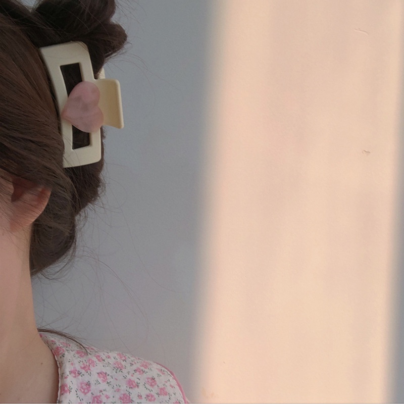 Kẹp Tóc Hình Trái Tim Phong Cách Mới 2022