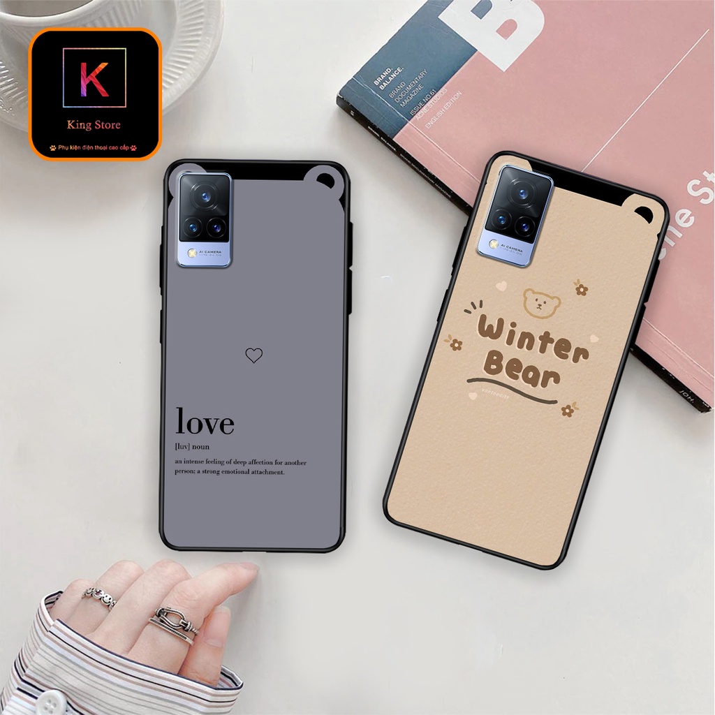 Ốp lưng Vivo V20 - Vivo V20e - Vivo V21 - Ốp in hình tai thỏ siêu dễ thương