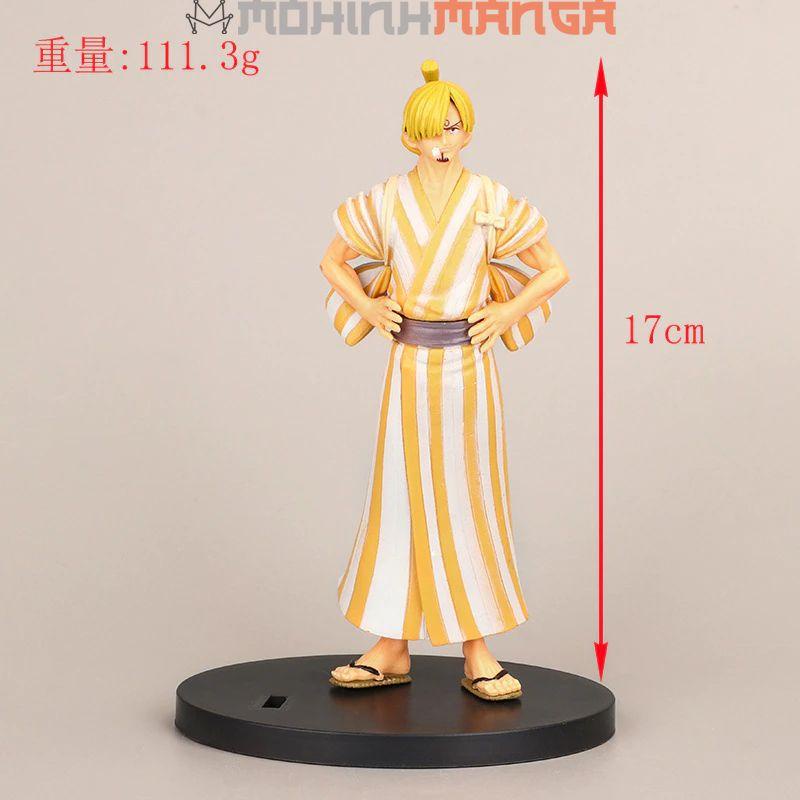 Mô hình các nhân vật One Piece Đảo hải tặc cao 17-18cm Luffy Zoro Nami Kaido Shanks Robin Sanji Usopp Chopper Vinsmoke