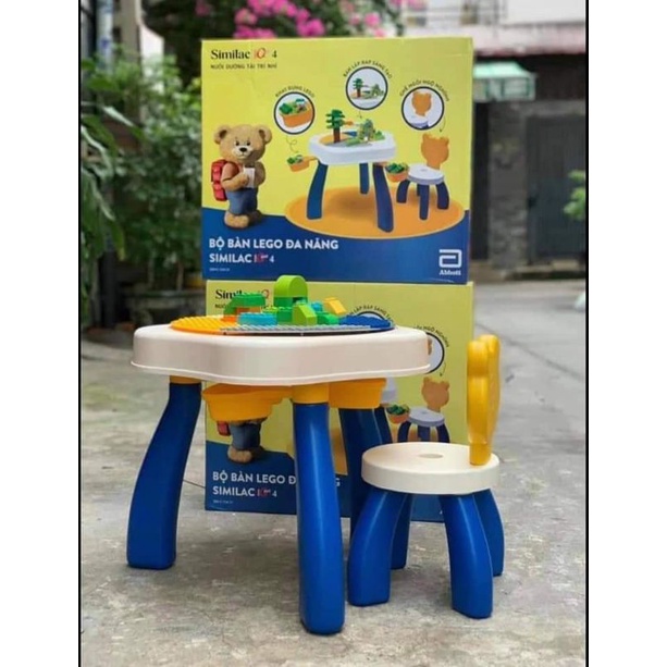 Bộ bàn ghế Lego cho bé