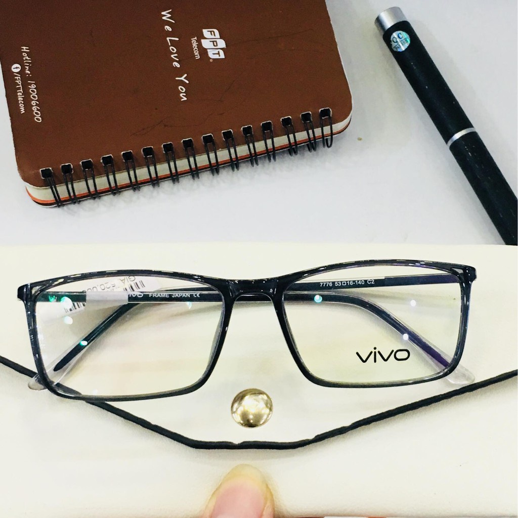 Gọng kính nam nữ dẻo Hàn Quốc VIVO,100% chính hãng+TẶNG HỘP