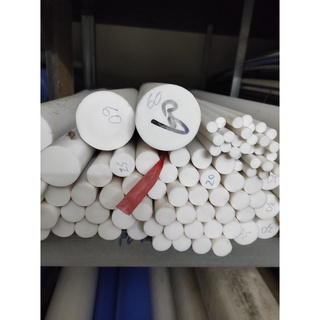 Thanh nhựa tròn đặc Teflon đường kính phi D10x1000mm