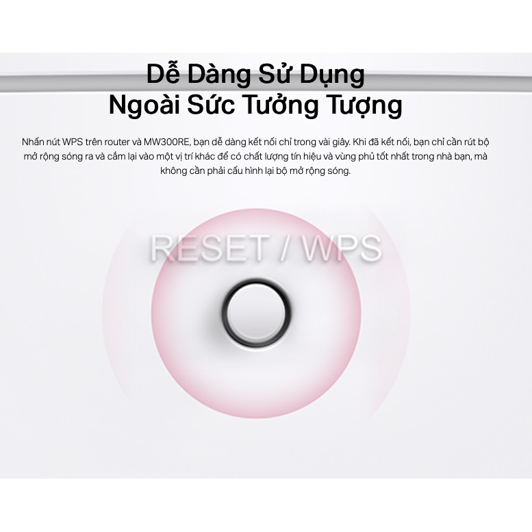 Giá Tốt-Mercusys N 300Mbps Bộ kích sóng WiFi 3 Râu -MW300RE- Hàng chính hãng phân phối bởi TP-Link Việt Nam | BigBuy360 - bigbuy360.vn
