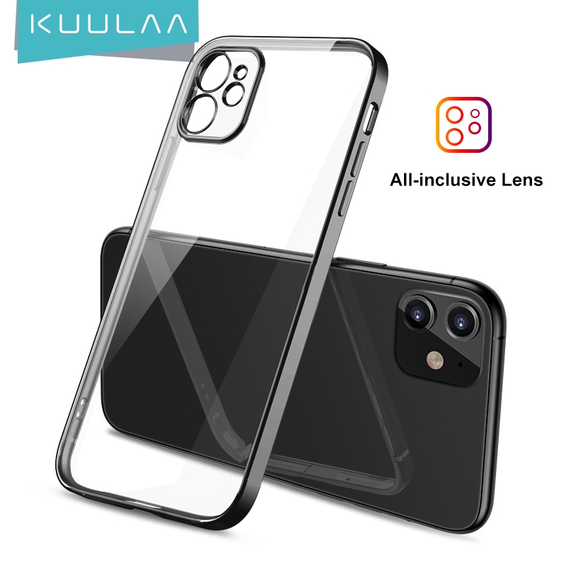 Ốp Điện Thoại KUULAA KL-O148 Silicone Dẻo Trong Suốt Chống Rơi Cho Apple Iphone 11 Pro Max