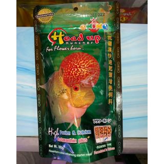 Thức Ăn HEAD UP OKIKO Lên Đầu Cho Cá La Hán - 100g