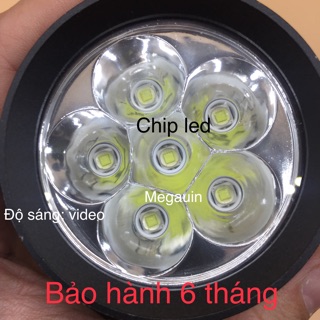 ĐÈN TRỢ SÁNG L6X CREE ĐỦ PHỤ KIỆN (BẢO HÀNH 6 THÁNG)