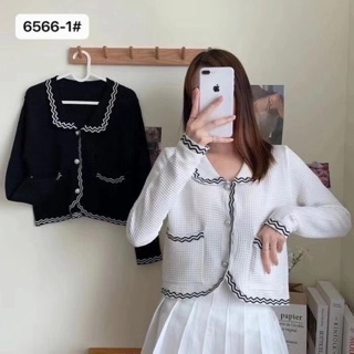 Áo len mongtoghi viền cổ dài tay 🎀