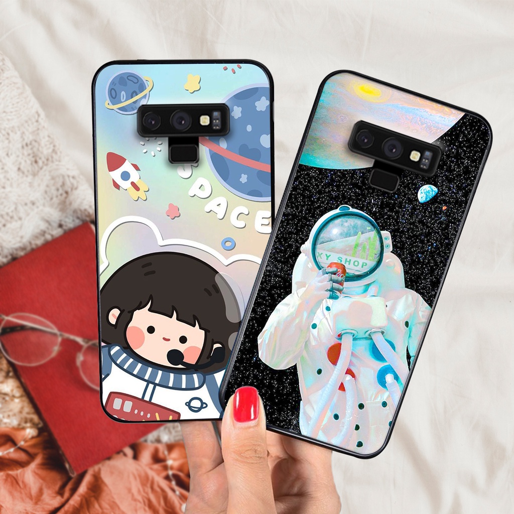 Ốp lưng Samsung Note 8 - Samsung Note 9 mẫu phi hành gia vũ trụ cute đáng yêu