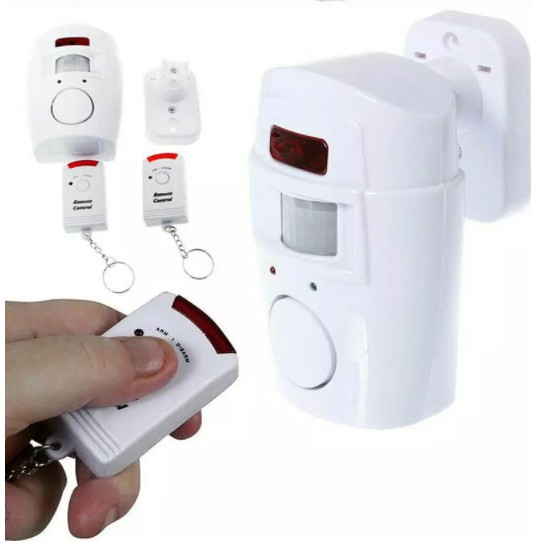 Thiết Bị Báo Động Cảm Biến Chuyển Động Hồng Ngoại Không Dây, Kèm Remote - Hệ Thống An Ninh