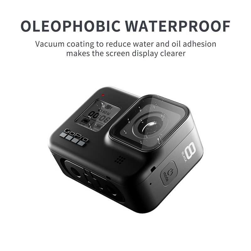 Kính Cường Lực Bảo Vệ Camera Gopro Hero 9 8 7 6 5