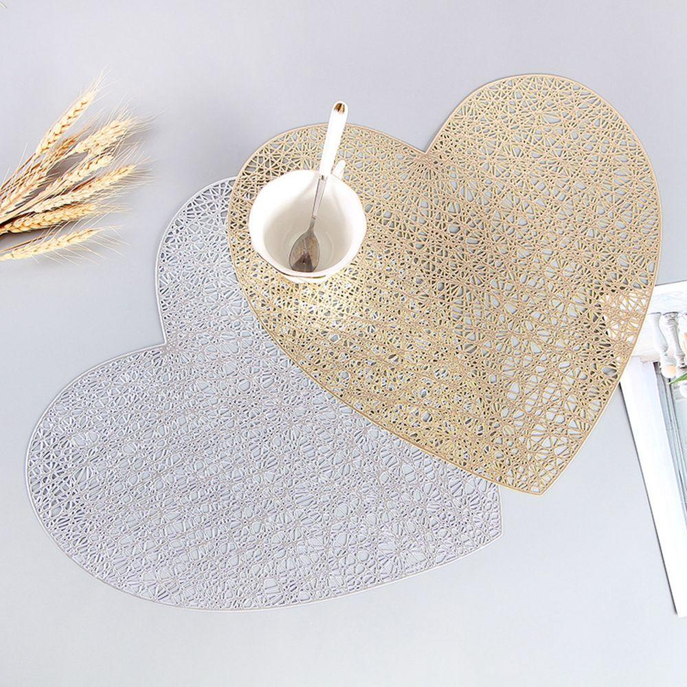Tấm Lót Bàn Ăn Bằng Vải Chống Trượt Có Thể Giặt Tiện Dụng