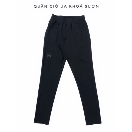 Quần gió UA khóa sườn