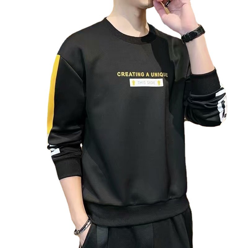 Áo Sweatshirt Cổ Tròn Tay Dài Cho Nam