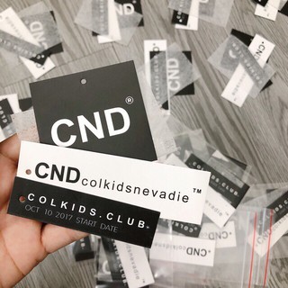 Full Tag Colkids Club CND Bộ 3 Tag + Giấy Thơm