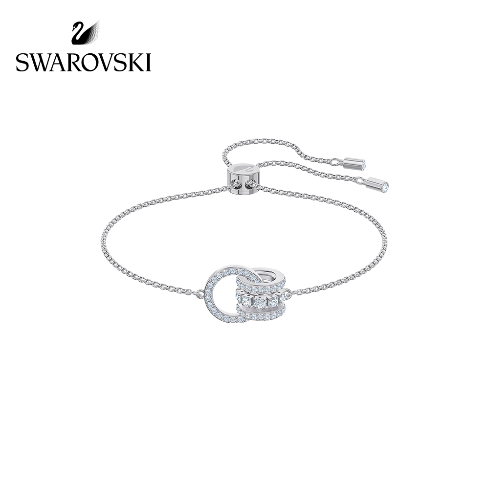 FLASH SALE 100% Swarovski VòngTay Nữ FURTHERLồng vào nhau FASHION Bracelet trang sức đeo Trang sức