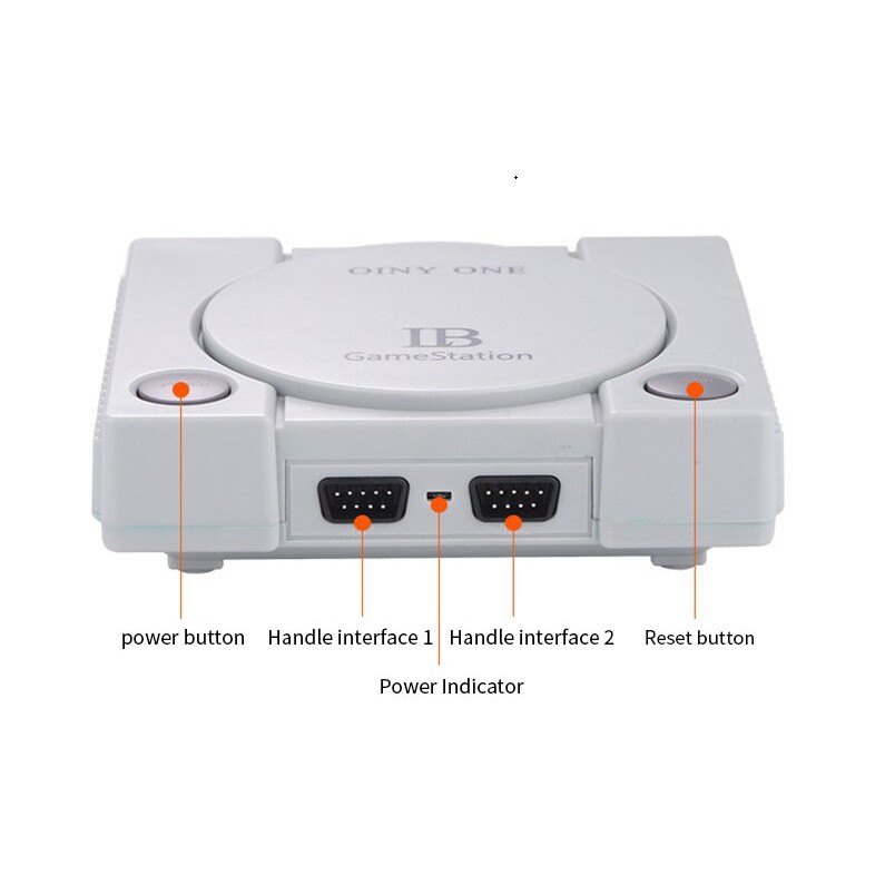 ♟[ Hàng Mới Về] Máy Chơi Game Cổ Điển PS1 - Tích Hợp 648 Hỗ Trợ Từ Thẻ Nhớ Cắm Cổng HDMI