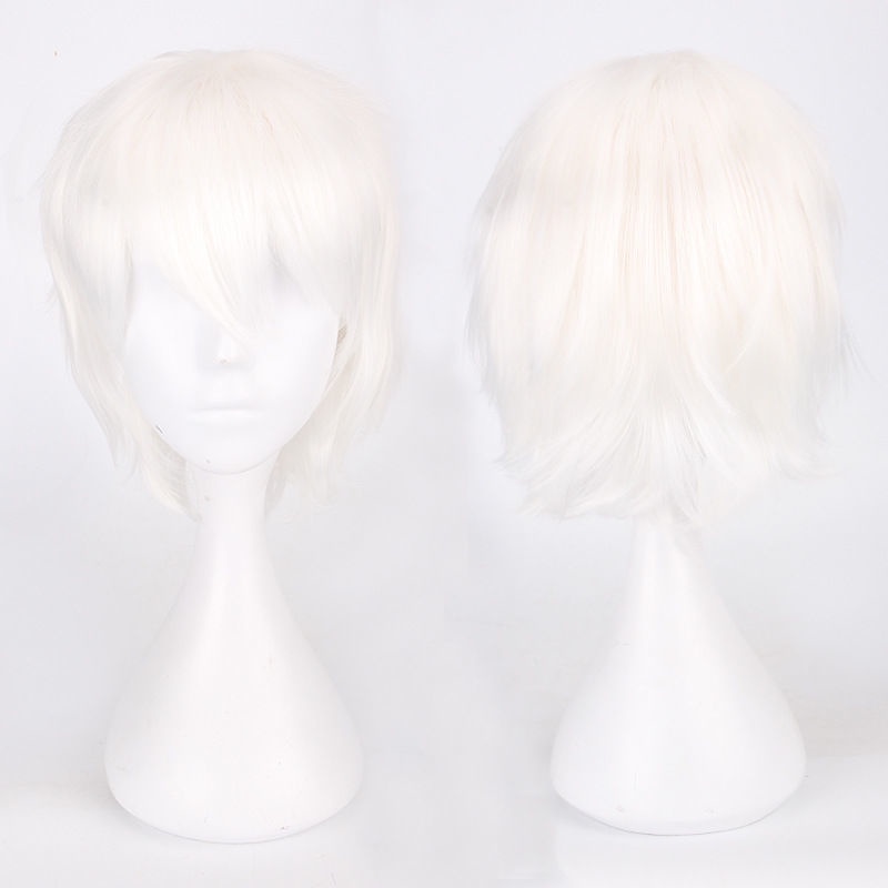 Bộ Tóc Giả Ngắn cosplay anime Chống Tĩnh Điện Màu Sắc Phổ Biến Phong Cách Harajuku Âu Mỹ Cho Nam