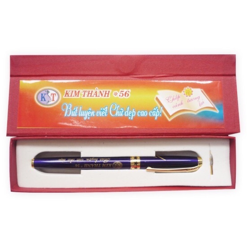 Bút luyện chữ Kim Thành 56 cao cấp kèm ngòi thay thế