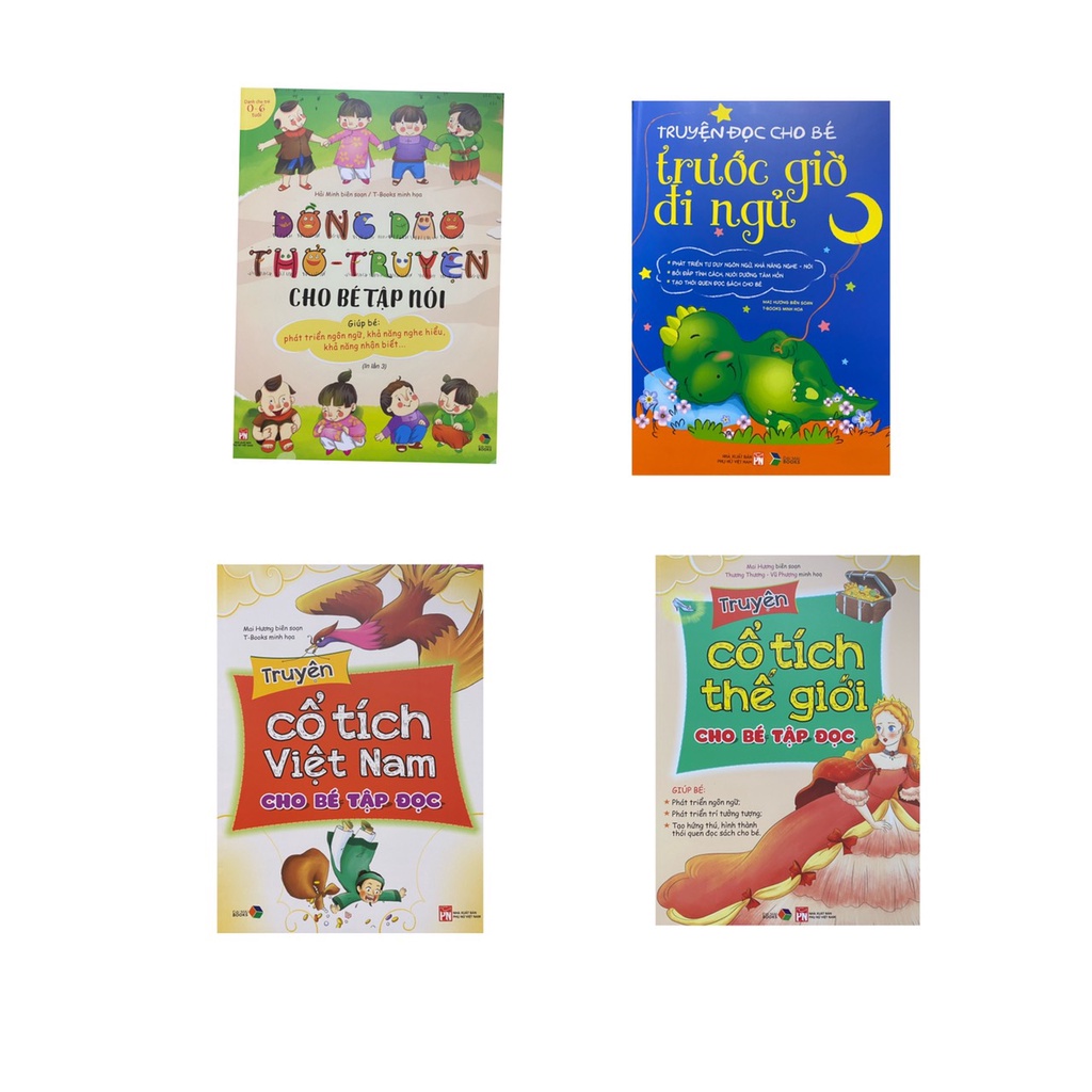 Sách - Trọn bộ Truyện đồng dao cho bé tập nói tập đọc 2