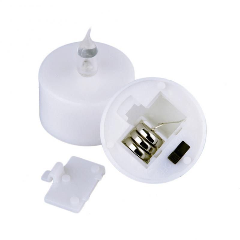Đèn LED Hình Ngọn Nến Không Lửa / Nến Nhiều Màu Độc Đáo Trang Trí Tiệc Cưới Lãng Mạn