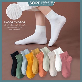 Tất vớ nữ phong cách cực teen, chất liệu vải Hàn co giãn bốn chiều - Sope Shop