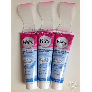 Kem Tẩy Lông Dành Cho Da Nhạy Cảm VEET Silk & Fresh Sensitive