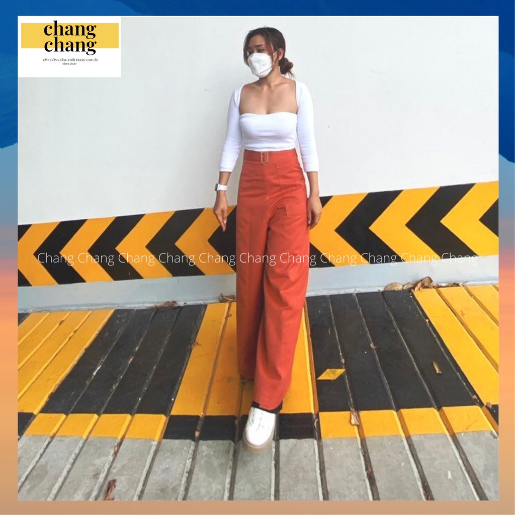 Quần Chống Nắng Thiết Kế Thông Minh Ngồi Trước Ngồi Sau Xe Thoải Mái | Quần Cam