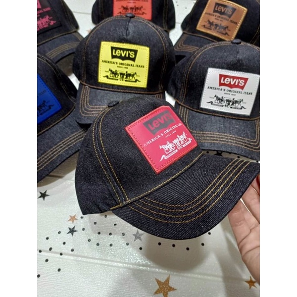 mũ nón thời trang nam,nữ levi’s chất liệu bò jean cao cấp không phai