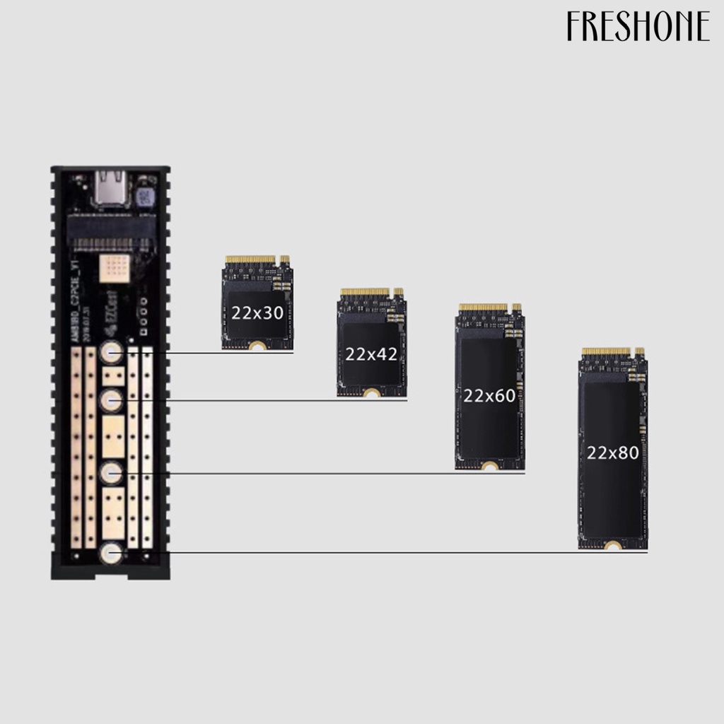 Hộp Ổ Cứng M2 SSD NVME PCIe M.2 Sang USB 3.1 Tốc Độ Cao Cho Máy Tính / TV Điện Thoại | BigBuy360 - bigbuy360.vn