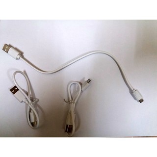 Cáp sạc MicroUSB 25 cm 1A