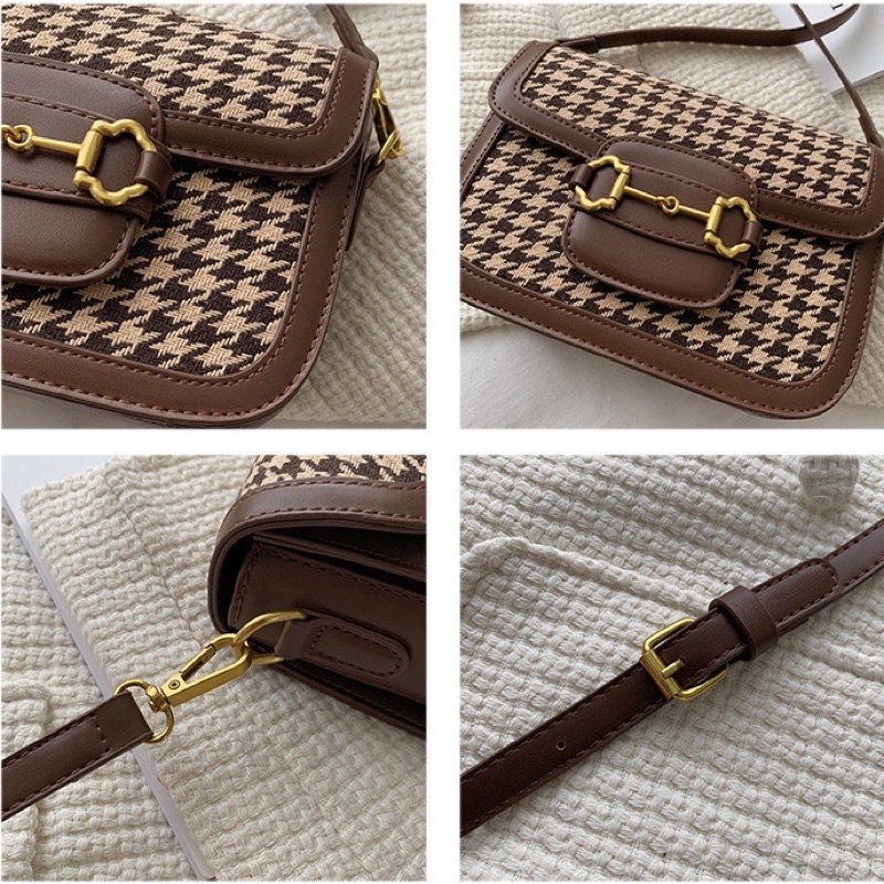 Túi Xách Nữ - Túi Đeo Chéo Khóa Gài Phong Cách Trẻ Trung Thời Thượng | TXM01