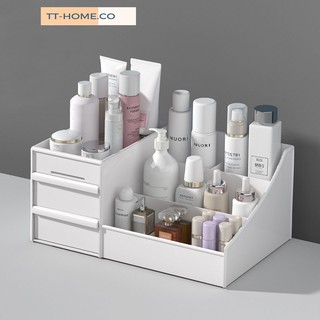 Kệ đựng mỹ phẩm đồ trang điểm 3 tầng mini