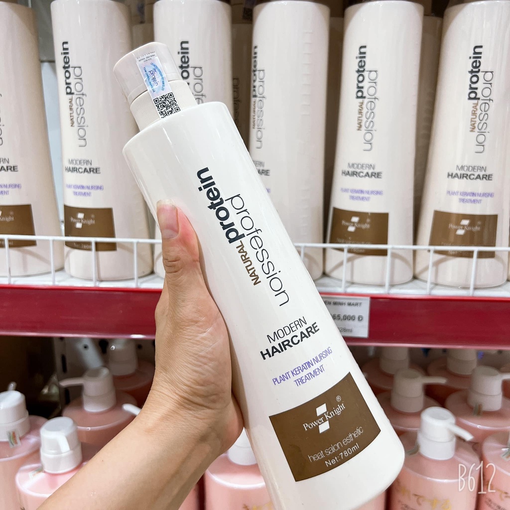 Combo Gội Xả Natural Protein Profession Phục Hồi Dưỡng Ẩm Kích Thích Mọc Tóc Bestmypham