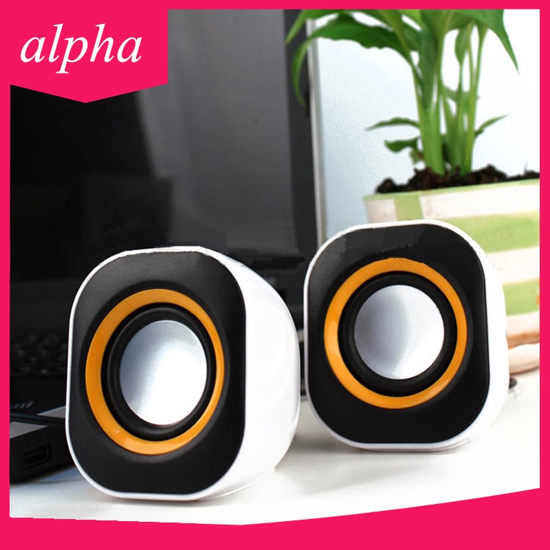 Máy tính để bàn USB phổ thông loa nhỏ Loa mini hình quả trứng dễ thương cho laptop