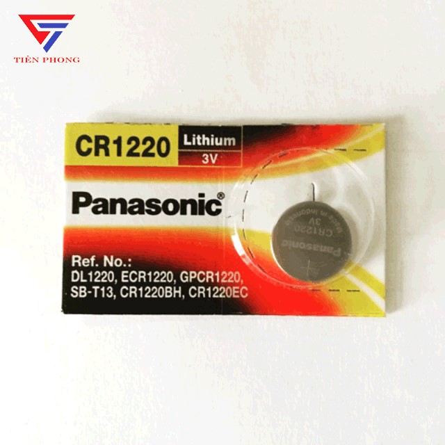 Pin Panasonic CR1220 vỉ 1 viên chính hãng