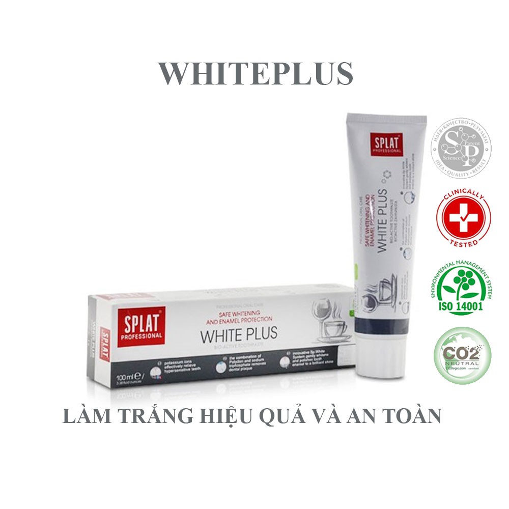 Kem Đánh Răng Splat White Plus Professional Series (40ml) - Chính hãng 100%