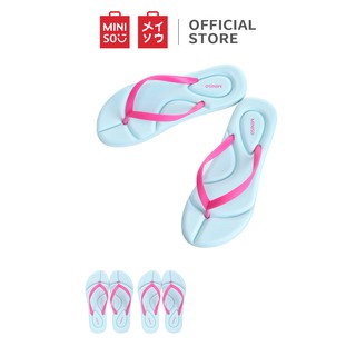 Dép xỏ ngón Miniso nữ S36 / 37( Đỏ xanh ) - Hàng chính hãng