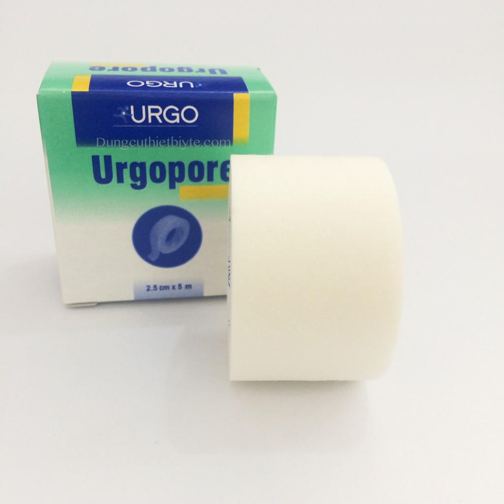 Băng keo giấy Urgopore 2,5cm x 5m không gây kích ứng daThailand