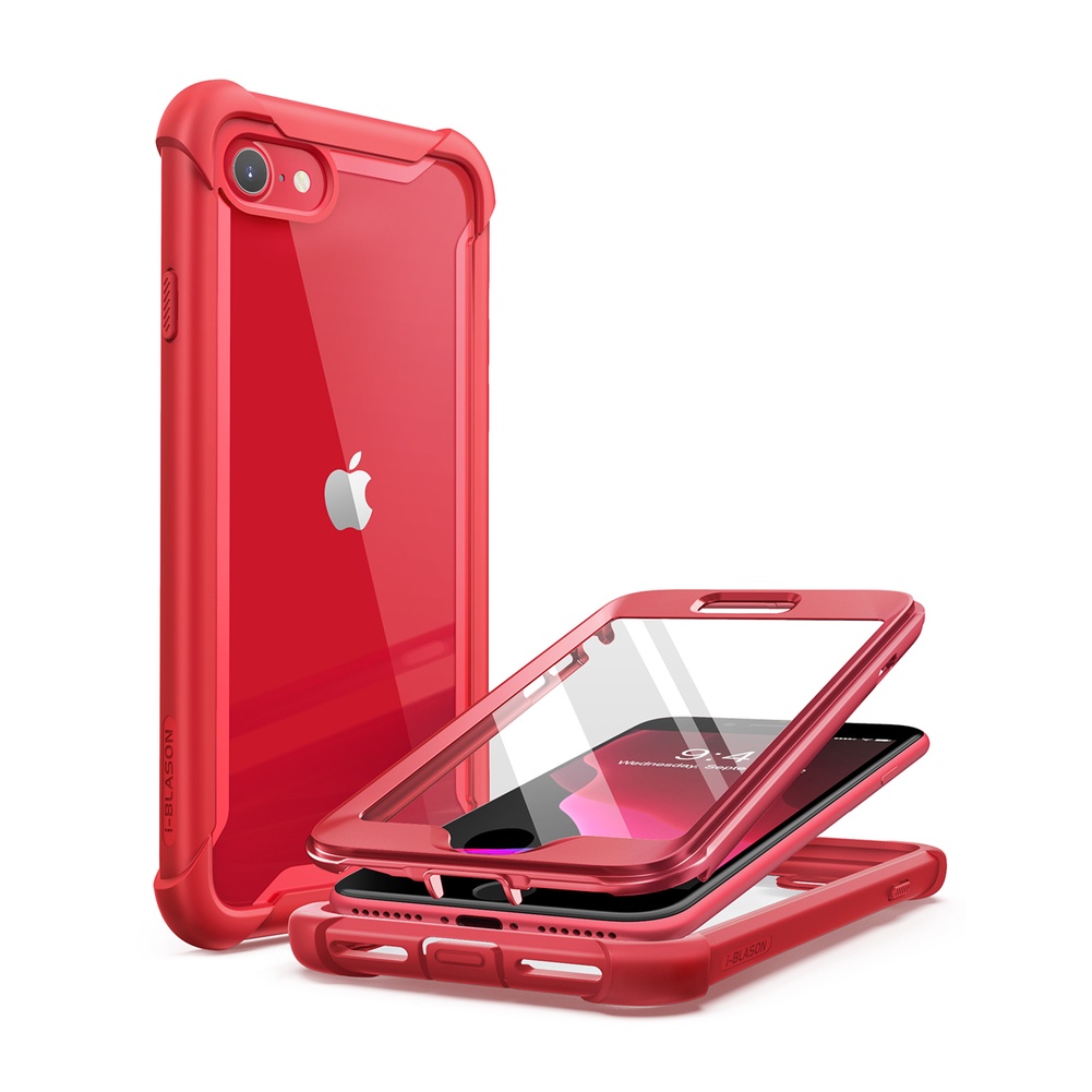 Ốp điện thoại SUPCASE hai lớp tích hợp bảo vệ màn hình trong suốt thích hợp cho iPhone SE 2022  SE 2022/2020 8 7