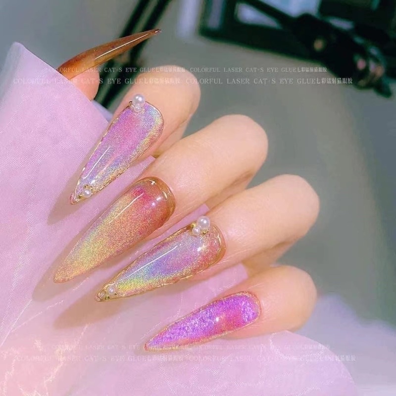 sơn gel mắt mèo kim cương huaxi siêu hot
