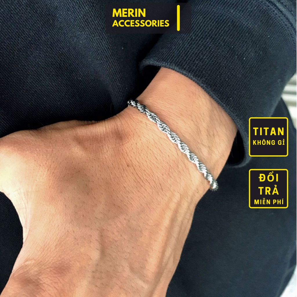 Vòng tay Nam Nữ Xoắn Ốc Smooth Cá Tính Đơn Giản Streetwear Merin Accessories Màu Vàng Bạc Đẹp Cao Cáp- Lắc Tay Smooth