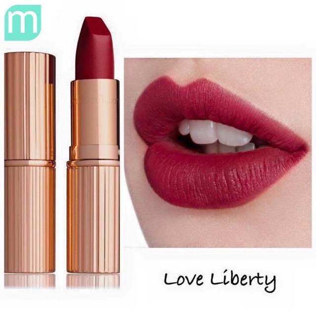 Thanh lý - Son Charlotte Tilbury màu Love liberty full box chuẩn auth