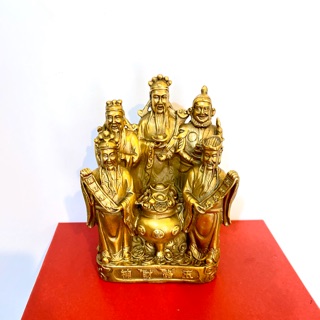 NGŨ VỊ THẦN TÀI :CHẤT LIỆU BẰNG ĐỒNG  - nặng 1.2 kg phong thủy tài Lộc