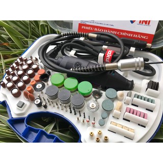 Tặng kèm 196 phụ kiện Máy mài khuôn Makute Nhật Bản DG002 khoan sắt , gỗ , đánh bóng thuận tiện