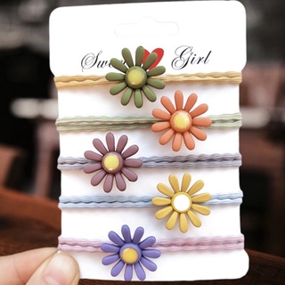 Dây buộc tóc, cột tóc đơn giản hình hoa 19.accessories