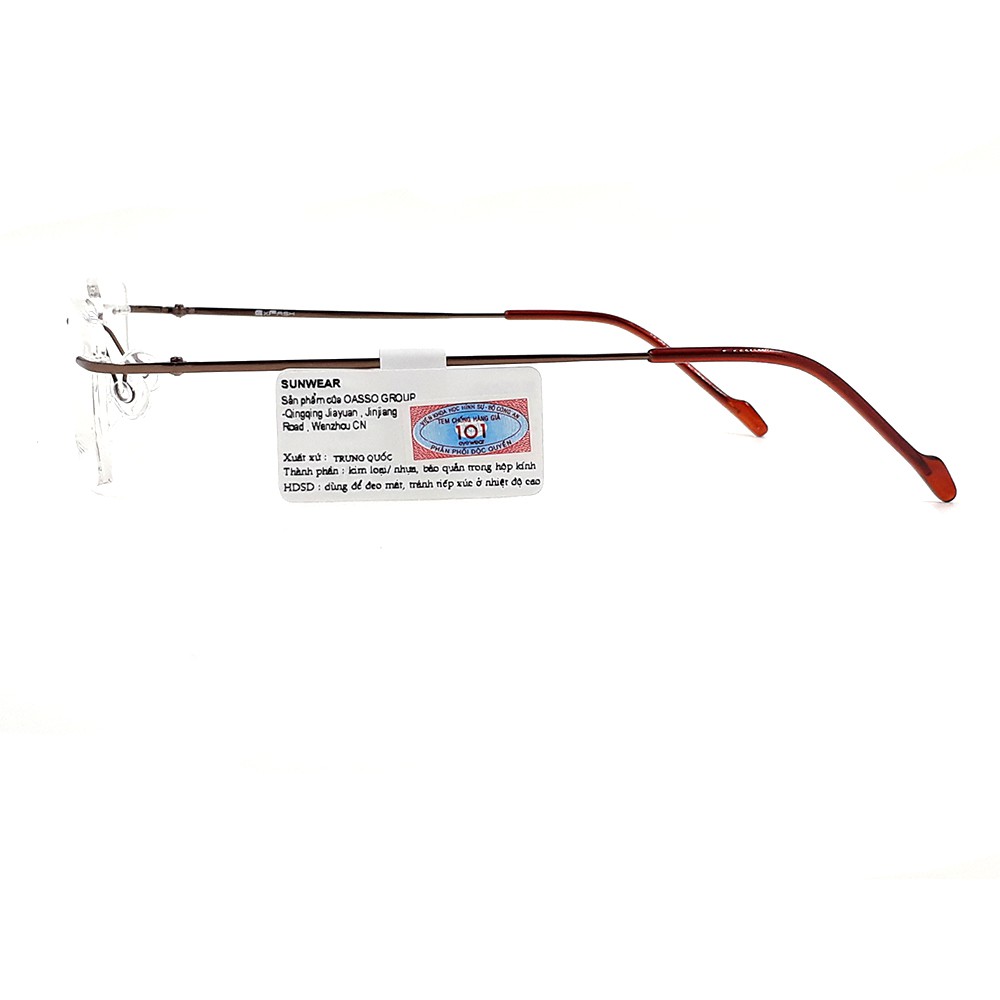 Kính cận Exfash EF76226T 051 BẢO HÀNH VĨNH VIỄN, CHÍNH HÃNG HÀN QUỐC (tròng cận 0 độ)