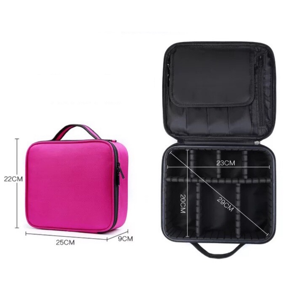 Túi đựng đồ trang điểm cá nhân - du lịch dạng vali xách tay chuyên nghiệp 25cm x 22cm x 10cm