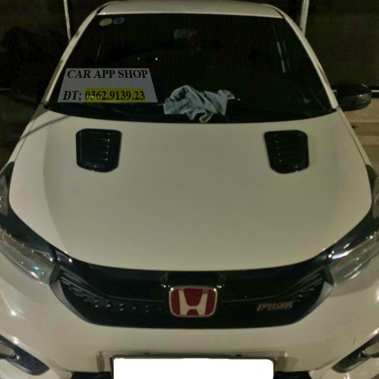 Ốp  Capo Brio, capo Honda Brio Bằng Nhựa ABS SIÊU BỀN